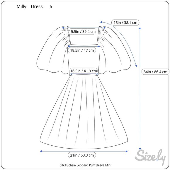 Milly Leopard Dress Womens 6 Pink Fuchsia Silk Animal Print Puff Sleeve Shift Mi - Picture 9 of 9